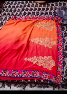 Combo Heavy Saree