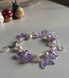 Cluster Purple Bracelet