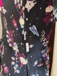 Marc O Polo Floral Print Midi Dress