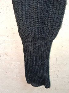 Trendy Winter Fashion Cropped Cardigan Black 🖤