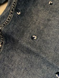 denim jeans &amp; casuals slim-fit embroidered