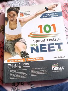 101 Speed Tests for NEET UG - 3rd Edition