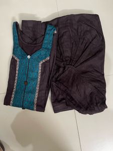 Ethnic Pashmina Salwar Suit Set