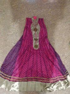 Floral Embroidered Girls Dress