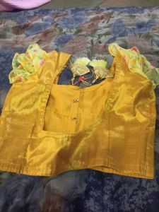 Gold Sari Blouse