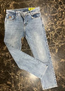 Fendi Light Wash Denim Jeans