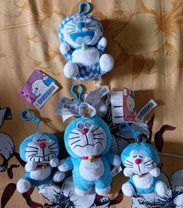 Authentic Doraemon Plush Keychain