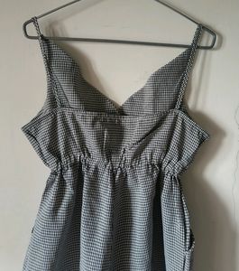 Stylish Checkered Print Romper 😍❤️