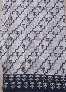 102)Soft Cotton Malmal Saree