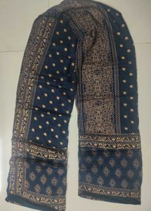 Anarkali Navy Blue Kurta &amp; Dupatta Set