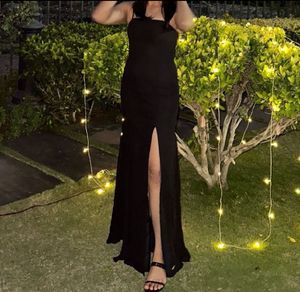 Elegant Black long Dress