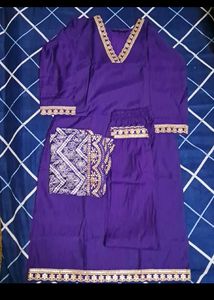 Thread Work Dupatta Set For Women