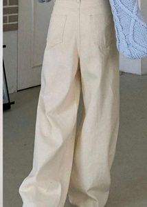 Wide Leg Beige Pants