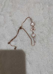 Beautiful AD STONE FLORAL BRACELET