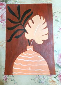 Minimalist Botanical | Abstract Paintin