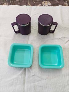 Insulated Steel Cups And Small Bowls