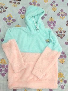 Pastel Fuzzy Furry Hoodie