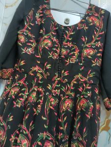 embroydary long kurti