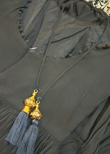 Elegant Black Ethnic Gown