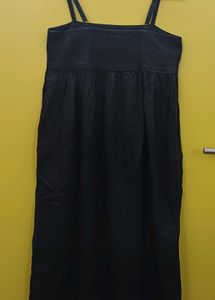 Uniqlo Black Maxi Dress