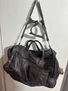 Leather Duffle Bag