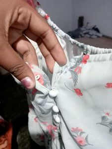Blue Floral Top
