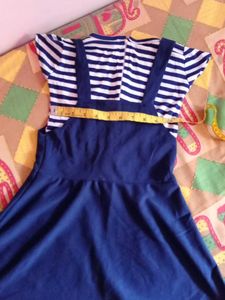 Cute Striped Jumper Dress