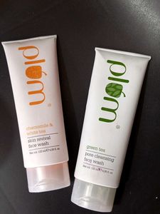 Plum Face Wash combo green tea and white te