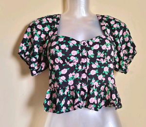 🎁Buy 2 Get 1 Free🎁 Zara Crop Top Size 28-32inch