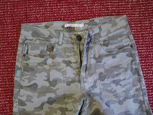 Camo Print Jeans