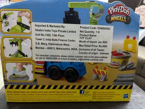 Play Doh - wheels with Crane &amp; Rail , 3+ Years