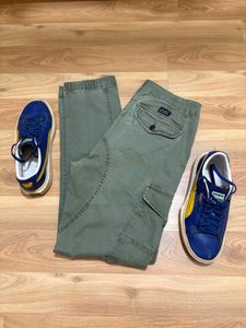 Jack&amp;Jones Olive Green Cargo Pants