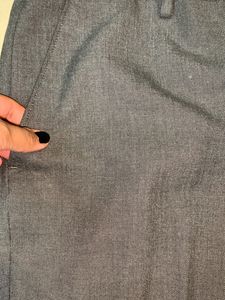 Peter England Men’s Grey Formal Pants Size 36