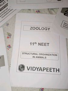 NEET Class 11th Zoology DPP