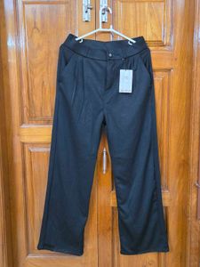 Wide Leg Black Pants