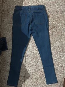 Dark Blue Denim Jeans