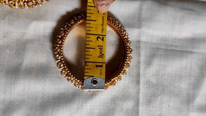 Like Gold , Pearl &amp; Stone Bangles (Set of 6)