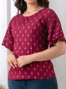 Bell Sleeve Top