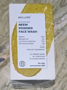 Dry Facewash Organic 15 Gram. No negotiation