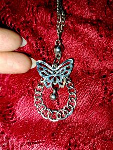 Butterfly Pendant Necklace