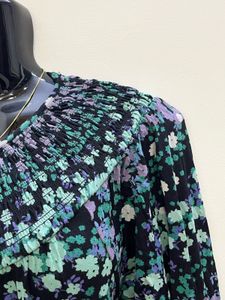 LOFT Floral Smocked dress