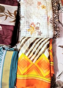 6 New Sarees (FIXED PRICE)