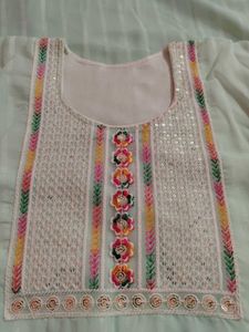 Light Green Georgette Kurti