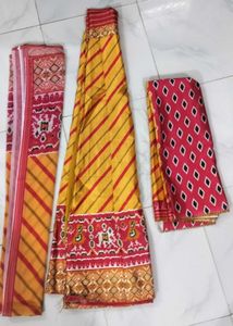 Digital Print Semi Stictched Lehenga Choli