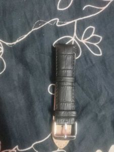Black Croco Watch Strap