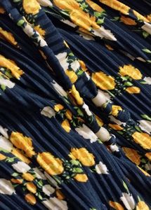 Floral Print Midi Skirt