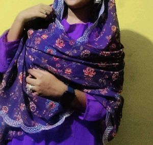 Anarkali With Dupatta