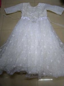 white Ethnic Gown