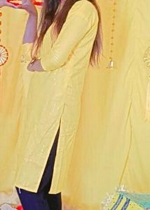 Yellow Kurti
