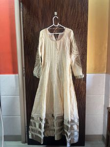 34 bust 3 piece anarkali kurta set for women